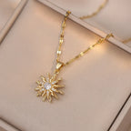 Solar Spin Necklace