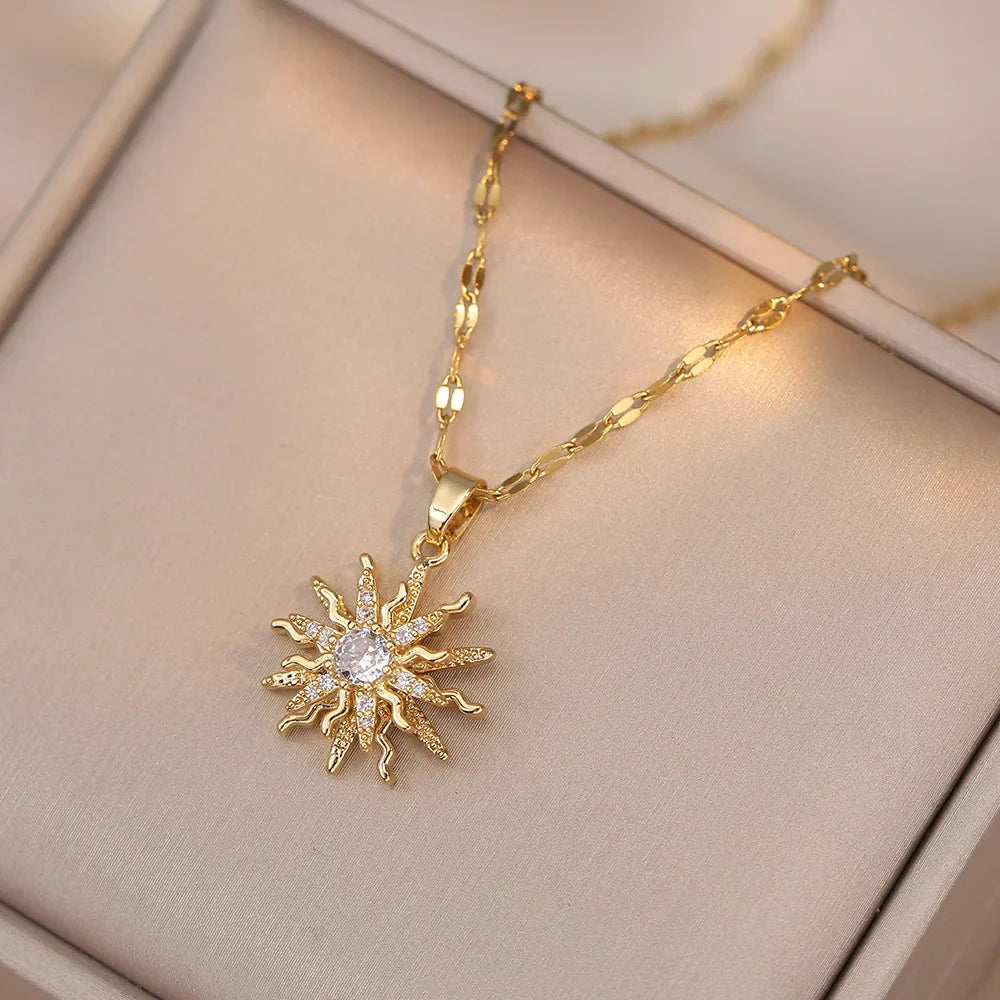 Solar Spin Necklace