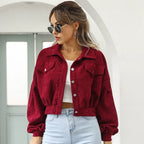 Florence | CROPPED CORDUROY JACKET
