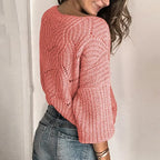 Calista | Round Neck Knitted Sweater