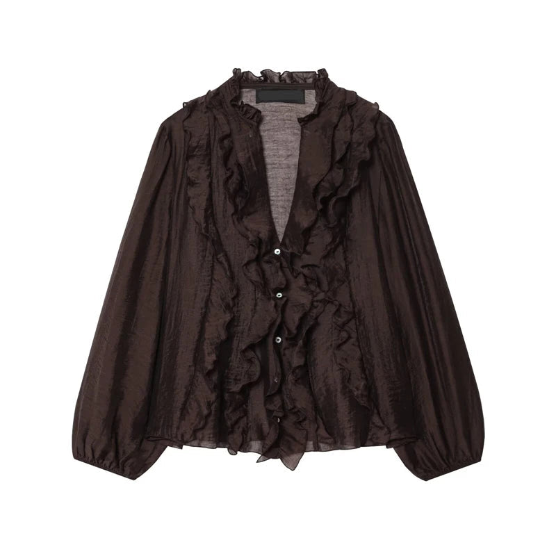 Elise | Soft Ruffle Blouse