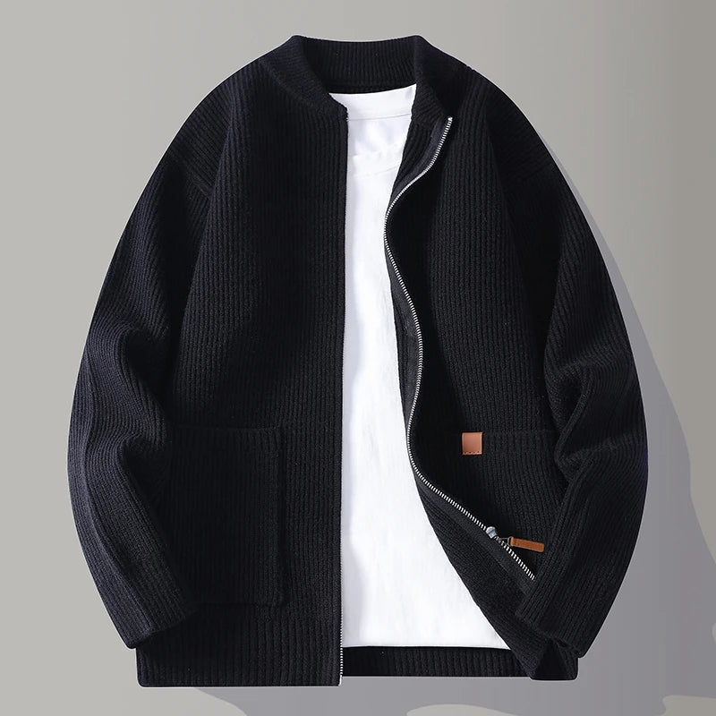 NOVAN | RIB KNIT JACKET