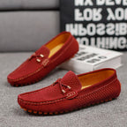 GIANNI | PERFORATED LEATHER LOAFERS