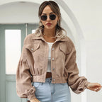Florence | CROPPED CORDUROY JACKET