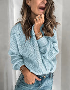 Calista | Round Neck Knitted Sweater