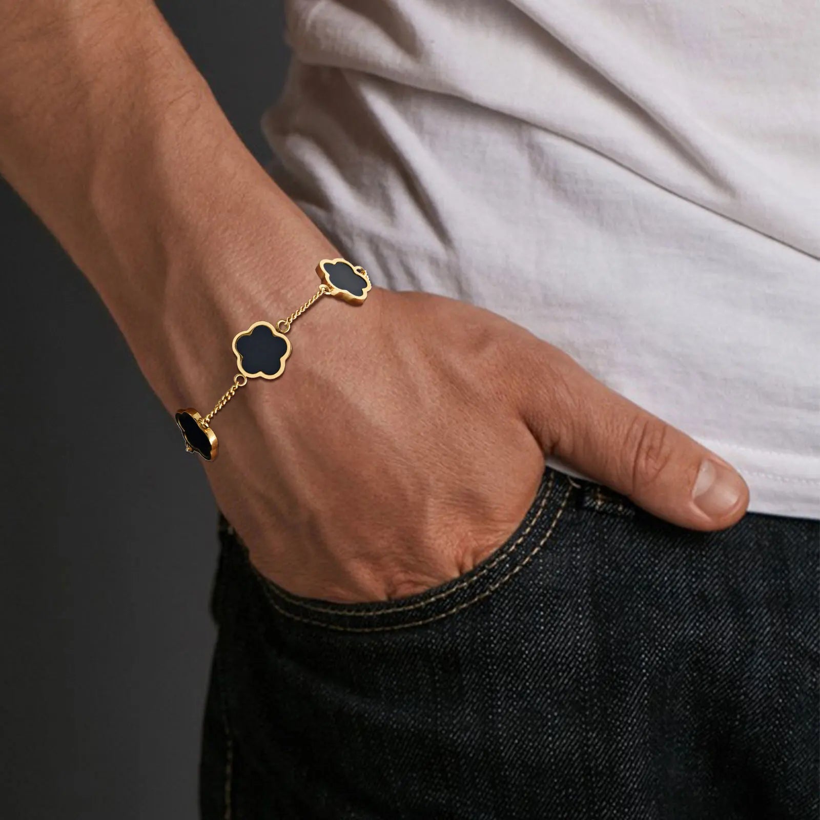 Laurent Steel Bracelet
