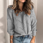 Calista | Round Neck Knitted Sweater