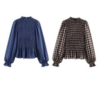 Marivelle | Smocked Blouse
