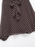 Flori | Elegant Tie-Front Blouse
