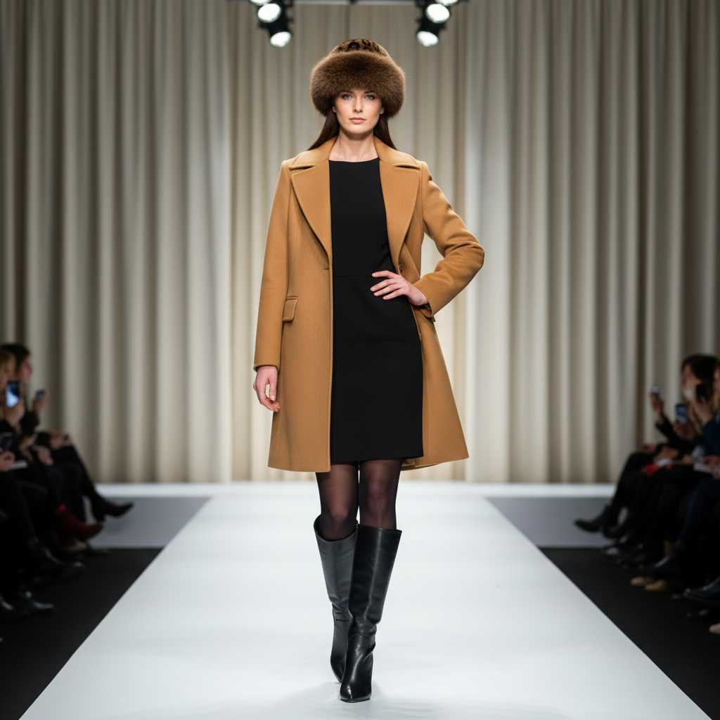 Calista | Leopard Print Faux Fur Hat