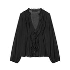 Elise | Soft Ruffle Blouse