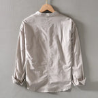 CALLEN | LINEN MANDARIN SHIRT
