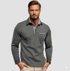 CALVERTON | LONG-SLEEVE POLO