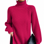 Aurine | CozySculpt Winter Turtleneck