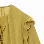 Élodie | Layered Bubble Sleeve Blouse