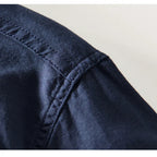 CALLEN | LINEN MANDARIN SHIRT