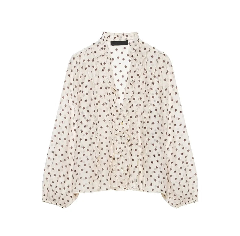 Elise | Soft Ruffle Blouse