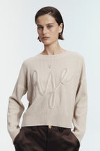 Soren Metis Logo Knit Jumper Relaxed Fit Cotton 2