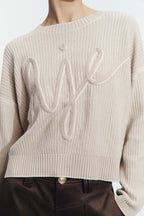 Soren Metis Logo Knit Jumper Relaxed Fit Cotton 3
