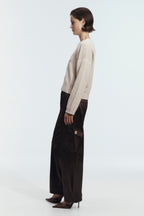 Soren Metis Logo Knit Jumper Relaxed Fit Cotton 4