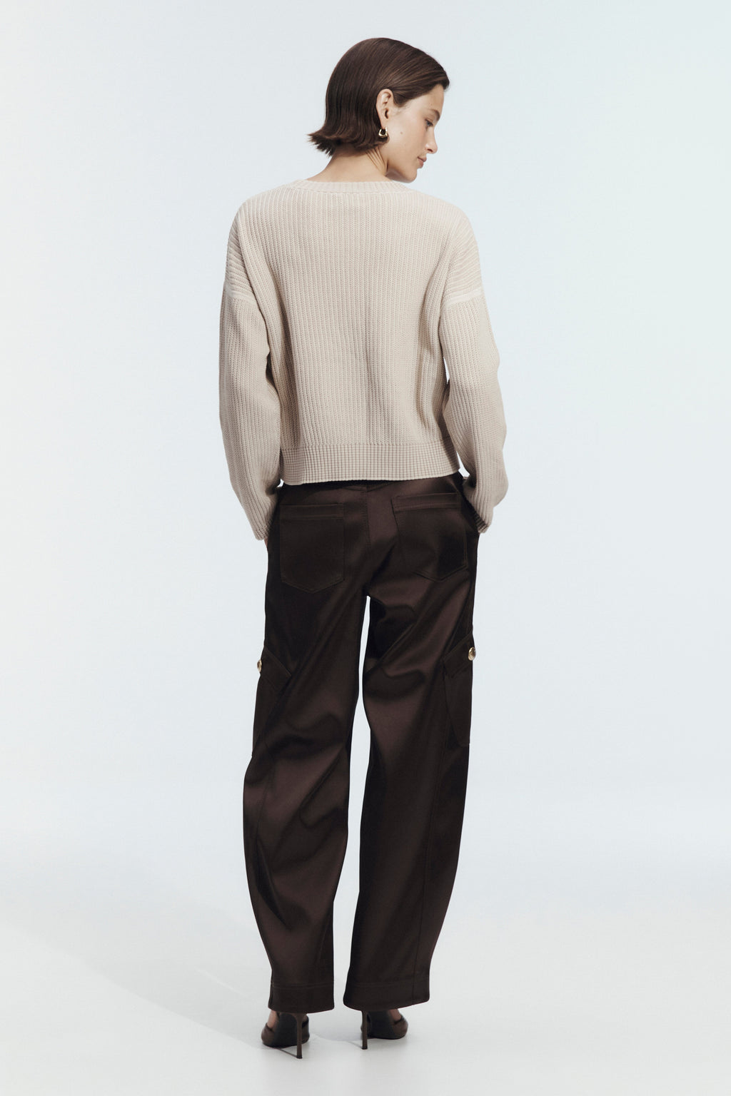Soren Metis Logo Knit Jumper Relaxed Fit Cotton 5