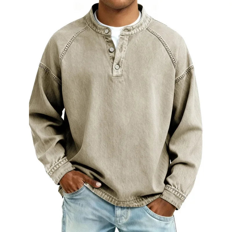 Stanley Vintage Henley Shirt 5