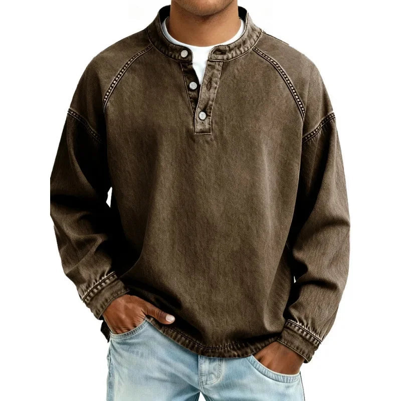 Stanley Vintage Henley Shirt 7