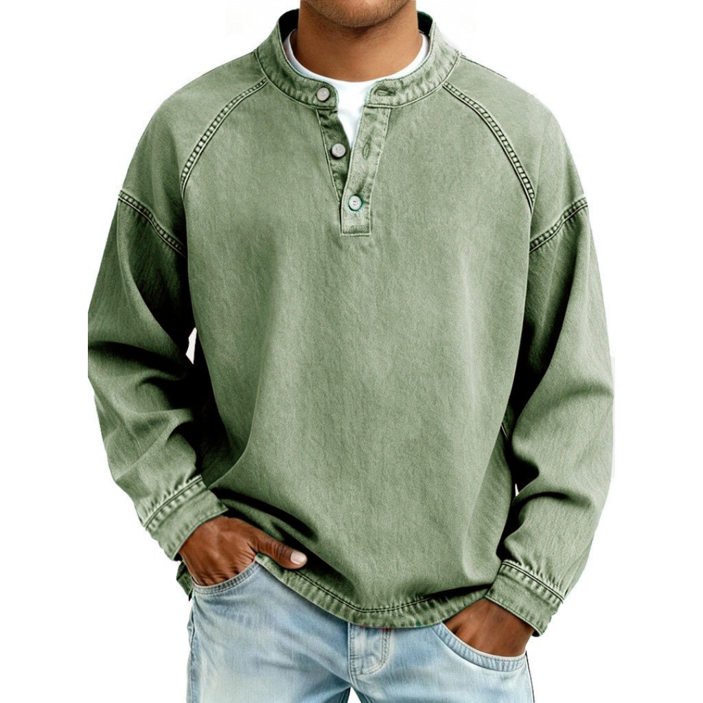 Stanley Vintage Henley Shirt 8