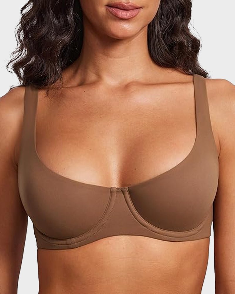 Black balconette bra with lace detailing and adjustable straps, offering elegant support and a classic silhouette. 0
