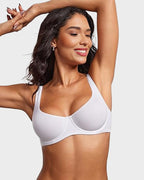 Black balconette bra with lace detailing and adjustable straps, offering elegant support and a classic silhouette. 7