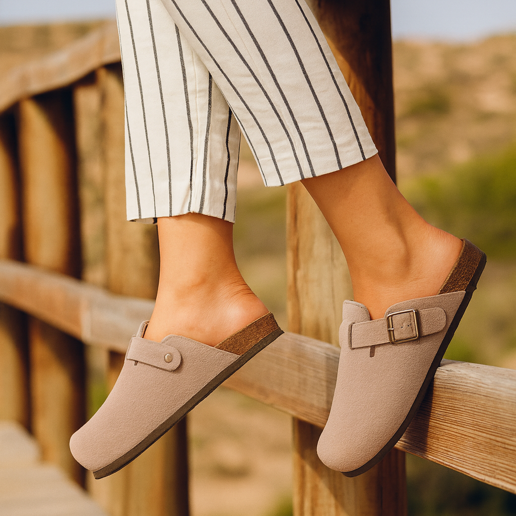 Lightweight white summer sandals with a comfortable fit and a simple, casual style. 1