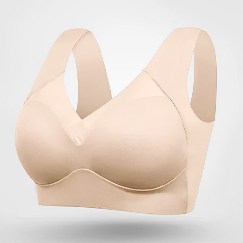 Wende seamless bra in beige, product view