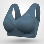 Wende seamless bra in dark blue, product view