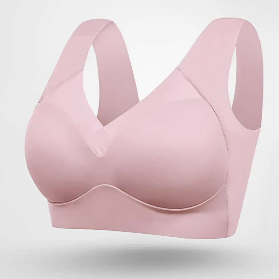 Wende seamless bra in pink, product view