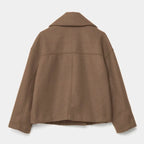 Petra | Women’s Cropped Double-Breasted Coat