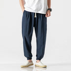 Demy | Lightweight men's comfort pants made of cotton and linen