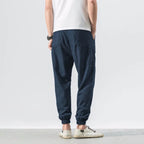 Demy | Lightweight men's comfort pants made of cotton and linen