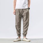 Demy | Lightweight men's comfort pants made of cotton and linen