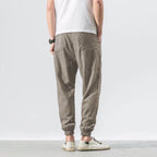 Demy | Lightweight men's comfort pants made of cotton and linen