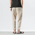Demy | Lightweight men's comfort pants made of cotton and linen