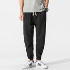 Demy | Lightweight men's comfort pants made of cotton and linen