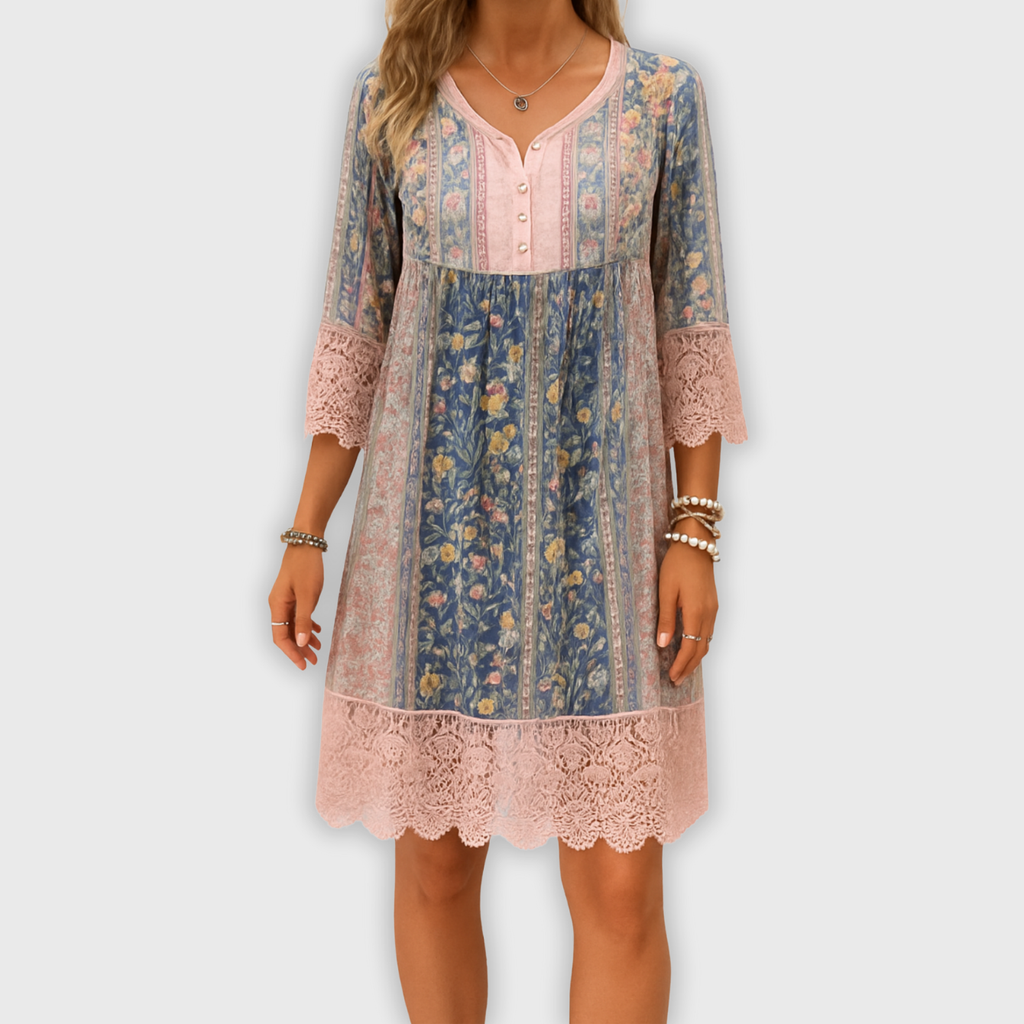 Margot | Luxury Patterned Dress