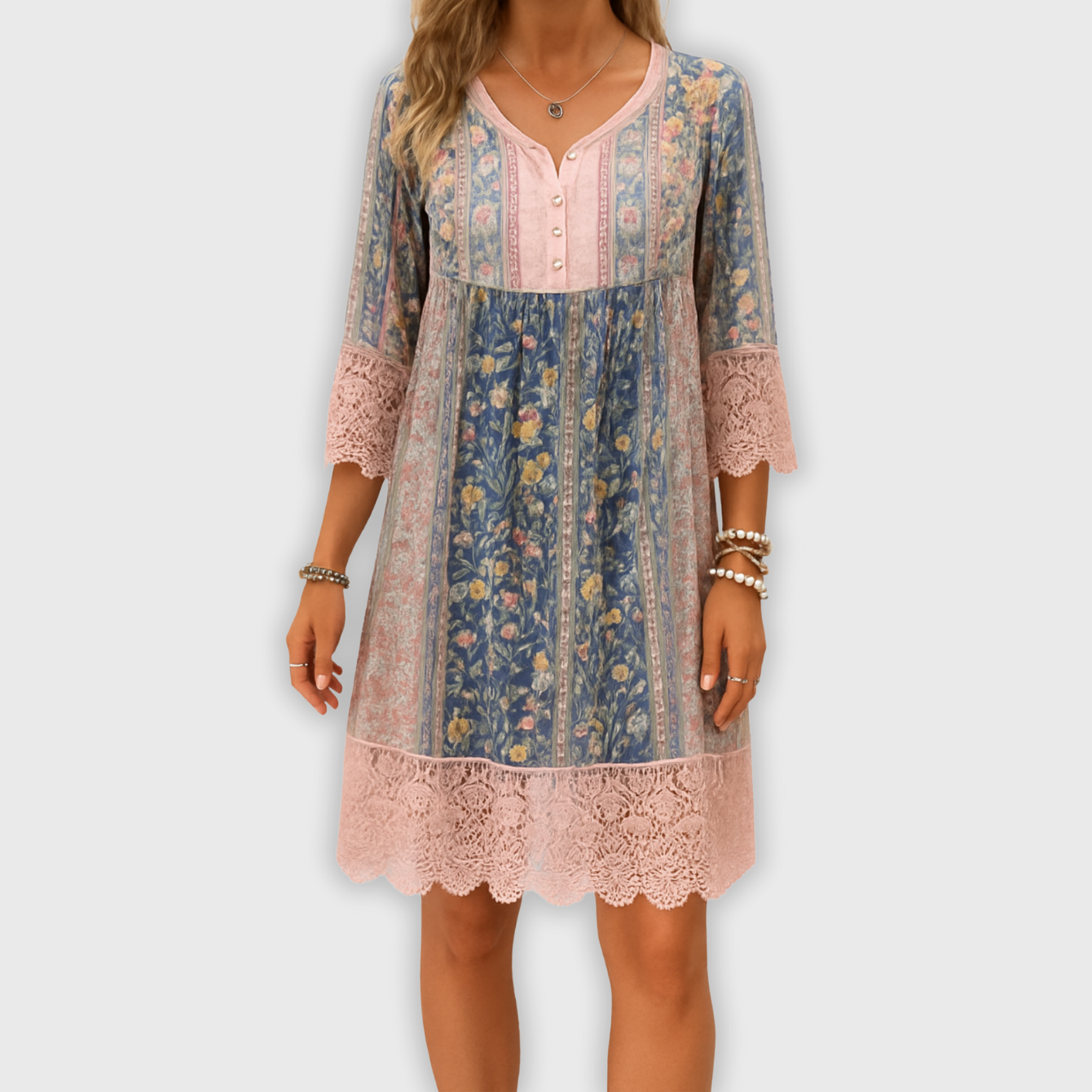 Margot | Luxury Patterned Dress