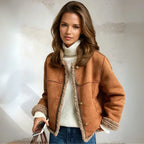 Rosali | Buttoned Sheepskin Jacket