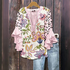 ELENORA | WHISPER RUFFLE BLOUSE