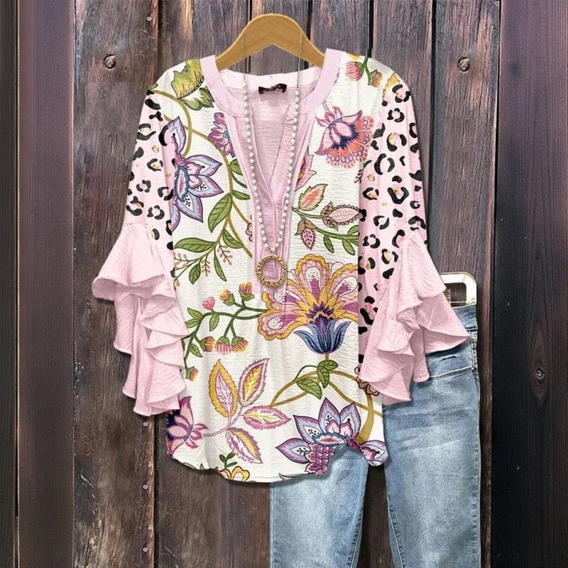 ELENORA | WHISPER RUFFLE BLOUSE