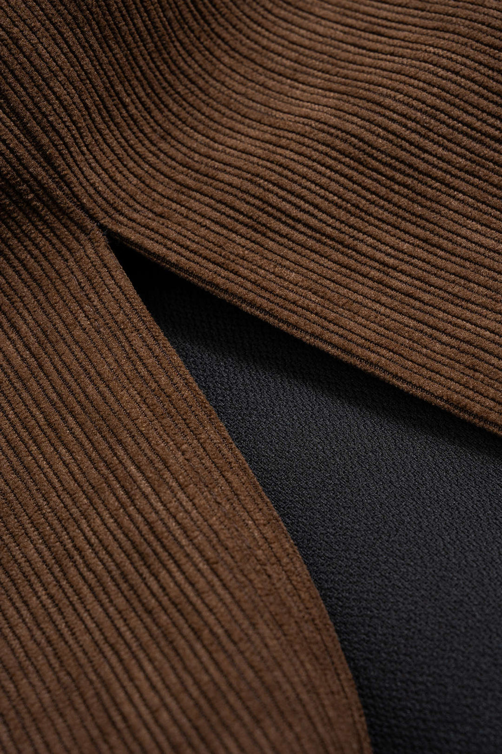 Ti | Corduroy Belted Waist Skirt