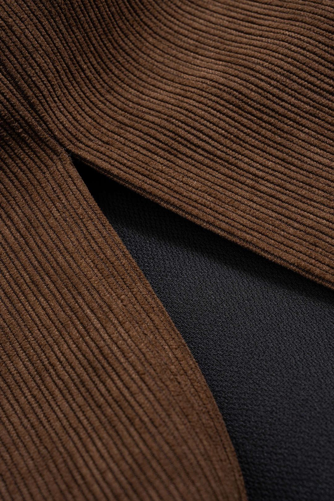 Ti | Corduroy Belted Waist Skirt