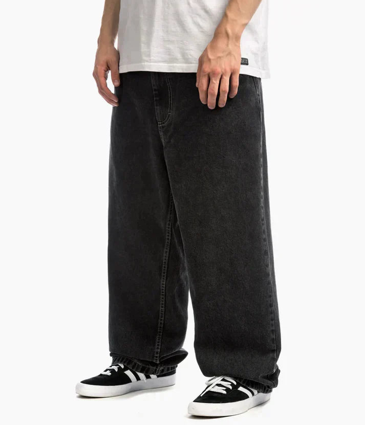 Daniel | Men’s Spring Relaxed Wide-Leg Denim Pants
