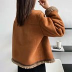 Rosali | Buttoned Sheepskin Jacket